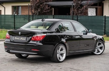 BMW Seria 5 E60 Sedan 530 d 235KM 2008 BMW Seria 5 3.0D 235KM LCI Skora Navi Xenon Alu 19 Serwis Gwarancjia, zdjęcie 12