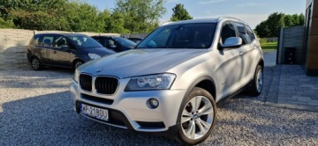 BMW X3 F25 SUV 2.0 20i 184KM 2012 BMW X3 Jeden Właściciel Bezwypadkowy Super Stan