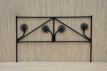 PŁOTEK OGRODOWY METALOWY 75 x50 cm do ogrodu