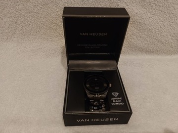 zegarek zegarki męski Van Heusen Genuine Black Diamond