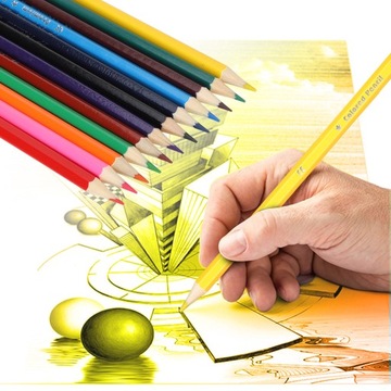 12 цветов деревянный детский карандаш для рисования в школе дома 4K