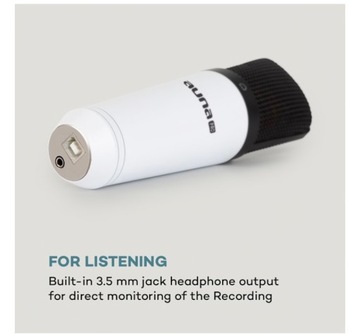 auna MIC-920 USB конденсаторный микрофон белый