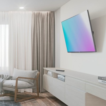 Прочное КРЕПЛЕНИЕ ДЛЯ ТЕЛЕВИЗОРА диагональю до 90 дюймов Hama LCD/LED VESA 800X600, наклоняемое