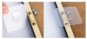 ПРОЗРАЧНЫЙ САМОКЛЕЯЩИЙСЯ КРЮЧОК ДЛЯ ПОДВЕСКИ 7 КГ