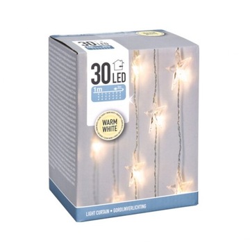 Светодиодные шторы со звездами 4 м Сетевые