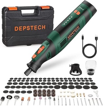 Wielofunkcyjne narzędzie obrotowe szlifierka, dremel 8V DEPSTECH DC08 L766