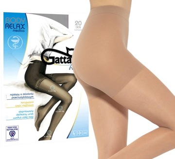 RAJSTOPY Gatta BODY RELAX MEDICA 20DEN 2-S daino