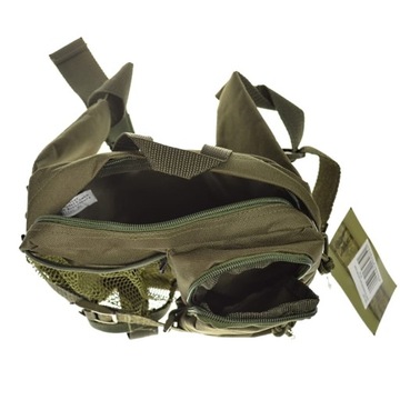 БУТЫЛКА С САШЕ И КОРПУСОМ MIL-TEC 0,6л ОЛИВКОВАЯ НА РЕМНЕ ​​ПВХ