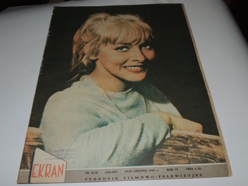 EKRAN 51-52/1965 B Brylska, A Janowska, B Bardot