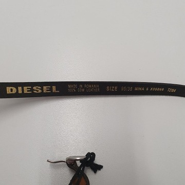 Pasek damski Diesel minimalistyczny