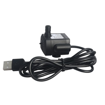 USB MINI POMPKA WODY CIECZY ZATAPIALNA 200L/H IPX8