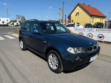 BMW X3 E83 2004 BMW X3 AUTOMAT XENONY JASNE SKORY KLIMATYZACJA PARKTRONIC PANORAMADACH 3.0, zdjęcie 3