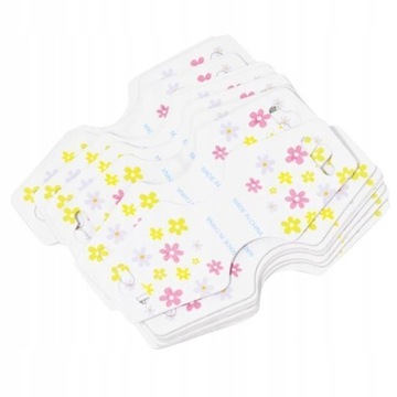 5x50 sztuk spinka do włosów z papieru pakowego