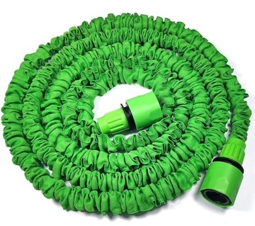 ВЫДВИЖНОЙ САДОВЫЙ ШЛАНГ ГИБКИЙ ШЛАНГ 8М + СОЕДИНИТЕЛЬ