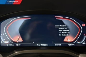 BMW X3 G01 SUV 2.0 30i 252KM 2021 BMW X3 xDrive30iFV23LED Fog lightsFotele SportoweSkorzana Kierownica, zdjęcie 3