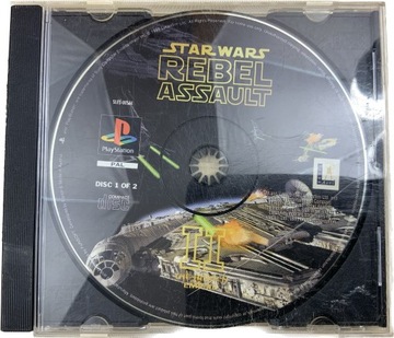 STAR WARS REBEL ASSAULT II THE HIDDEN EMPIRE płyty DO KOLEKCJI PSX PS1