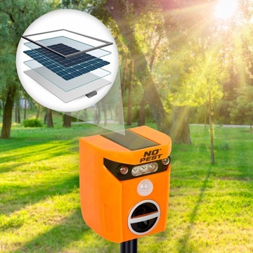 УЛЬТРАЗВУКОВОЙ ОТПУСКАТЕЛЬ ДЛЯ КОШЕК, СОБАК, ЛИС, КАБАНОВ, КОСУЛЕЙ, БЕЗ ВРЕДИТЕЛЕЙ