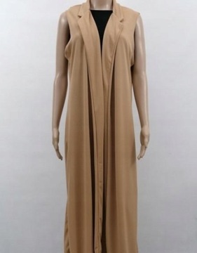 БЕЖЕВЫЙ ДЛИННЫЙ ЧЕХОЛ MAXI 44 XXL Boohoo BCB