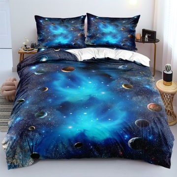 KOMPLET POŚCIEL POSZEWKA 200x220 KOSMOS I A