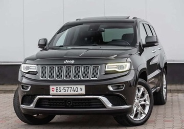 Jeep Grand Cherokee IV Terenowy Facelifting 3.0 CRD 250KM 2016 Jeep Grand Cherokee SUMMIT 3.0D 250Ps Ledy Xenony Panorama Radar Navi Skor
