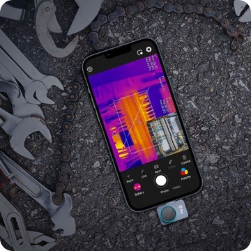 Мини-тепловизор-пирометр InfiRay P2 PRO Android-приложение USB C
