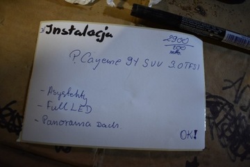 INSTALACE ELEKTRICKÁ KPL. PORSCHE CAYENNE 9Y SUV 3.0 TFSI 1