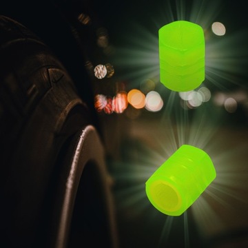 ФЛУОРЕСЦЕНТНЫЕ СВЕТЯЩИЕСЯ КОЛПАКИ ДЛЯ АВТОМОБИЛЬНЫХ КОЛЕС 2 ШТ.