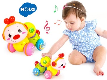 Интерактивная движущаяся красочная гусеница ZA1188