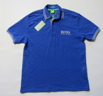 Hugo Boss GREEN HB NIEBIESKIE ORYGINALNE POLO M/L