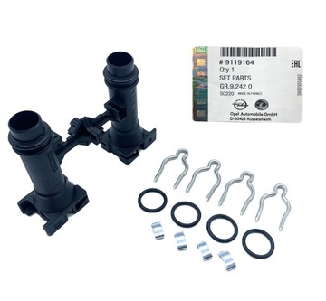 ADAPTER ZAWÓR NAGRZEWNICY BEHR OPEL ZAFIRA ASTRA G ORYGINAŁ