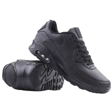 Buty sportowe męskie adidasy czarne dla każdego