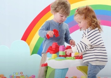 СЕНСОРНЫЙ СТОЛ ДЛЯ ДЕТЕЙ 8, 9, 10, 11 МЕСЯЦЕВ - БОЛЬШИЕ МЯГКИЕ БЛОКИ