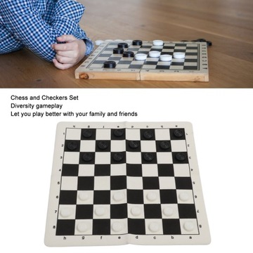 Пластиковые шахматные шашки, шахматный набор, комбинированная настольная стратегическая игра