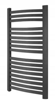 GRZEJNIK ŁAZIENKOWY GR3 wymiary 570x1400 24-żeberka MOC-674W ANTRACYT