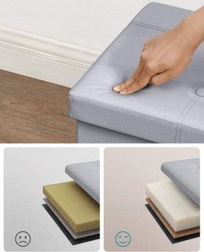 Складная скамья контейнера с хранением