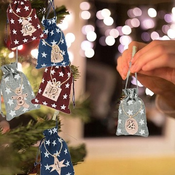 АДВЕНТ-КАЛЕНДАРЬ ПОДВЕСНАЯ АВЕТКА своими руками