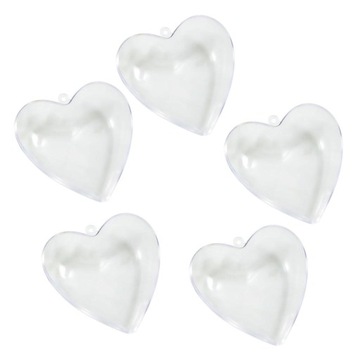 5 . 8 cm przezroczyste plastikowe bombki