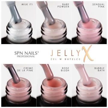 Гель JellyX Sensual Pink 8мл во флаконе SPN Nails