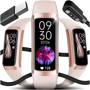 SMARTWATCH DAMSKI SMARTBAND AMOLED POLSKIE MENU OPASKA DAMSKA SUPER JAKOŚĆ