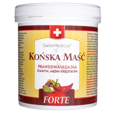 Herbamedicus Maść końska rozgrzewająca FORTE 500ml