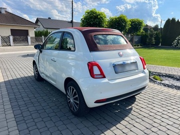 Fiat 500 II Seria 4 0.9 TwinAir 85KM 2016 FIAT 500c lift kabriolet 0.9 benzyna 112 tys km, lekko uszkodzony, zdjęcie 6
