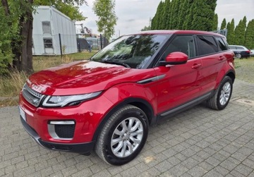 Land Rover Range Rover Evoque I SUV 5d Facelifting 2.0D TD4 180KM 2016 Land Rover Range Rover Evoque 2.0D 180km Skora NAVI automat Nowy Rozrzad 4, zdjęcie 2