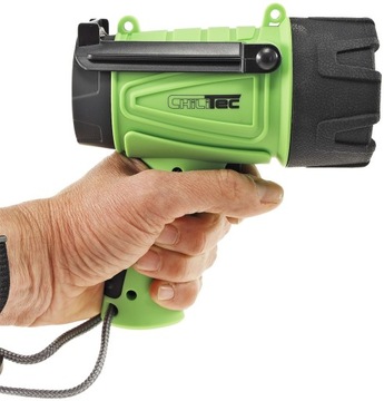 Мощный немецкий фонарик WATERPROOF_HERMETIC Светодиодный прожектор2 +2 зарядных устройства