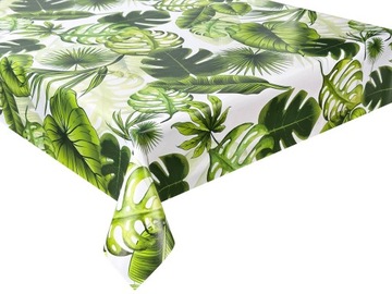 Cerata Na Metry Wymiar Obrus Ceratowy na Stół Liście Monstera 10x140 cm