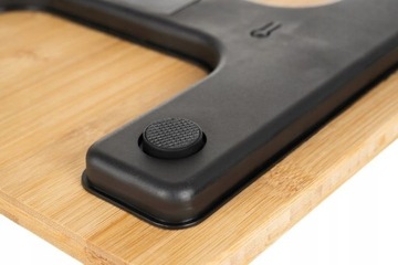 Светодиодные весы для ванной комнаты - деревянные