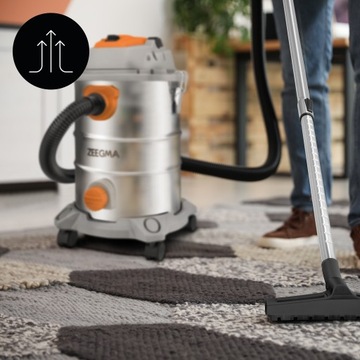 УНИВЕРСАЛЬНЫЙ ПЫЛЕСОС для влажной и сухой уборки + ASH Zeegma