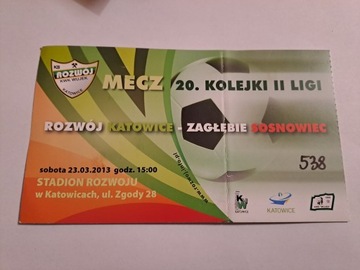 ROZWÓJ KATOWICE - ZAGŁĘBIE SOSNOWIEC 23-03-2013