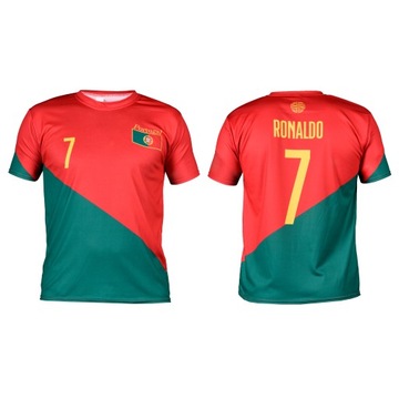 Koszulka piłkarska - RONALDO PORTUGALIA - 134 cm