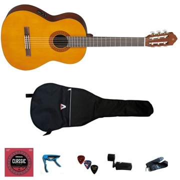 Gitara Elektro-Klasyczna YAMAHA CX40 4/4 Pakiet S1