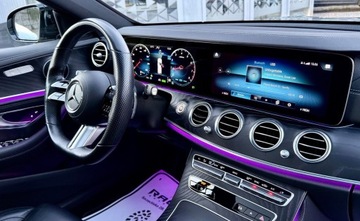 Mercedes Klasa E W213 Kombi Facelifting 2.0 E200 197KM 2020 Mercedes-Benz Klasa E AMG line PANORAMA skory el klapa KAMERA ambiente FUL, zdjęcie 33
